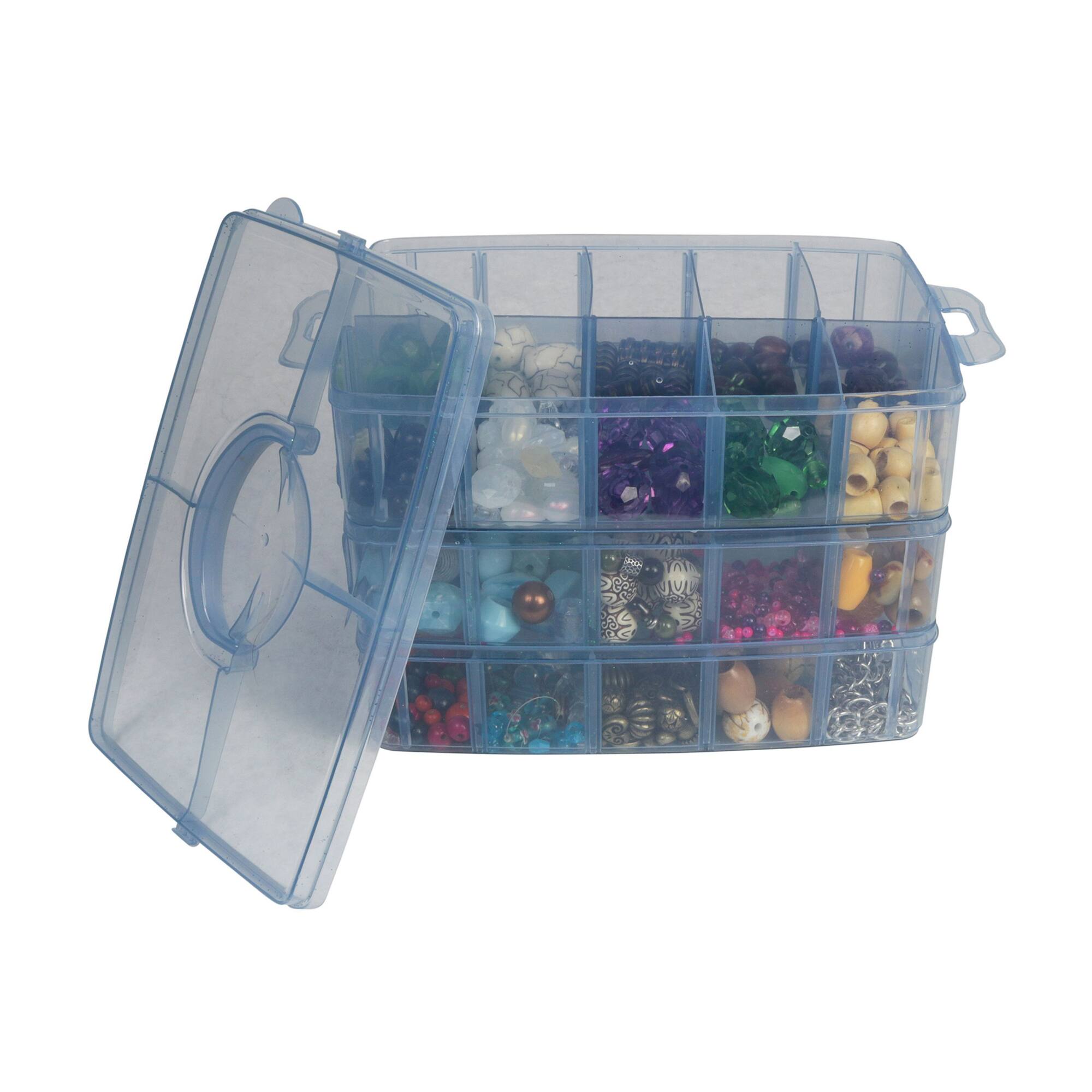 Everything Mary Dark Gray Stackable Storage Container